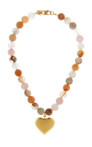 Gold And Silver-Plated Beaded Necklace | Moda Operandi (Global)