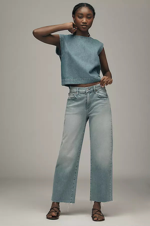 Weekend Mid-Rise Flare Jeans | Anthropologie (US)