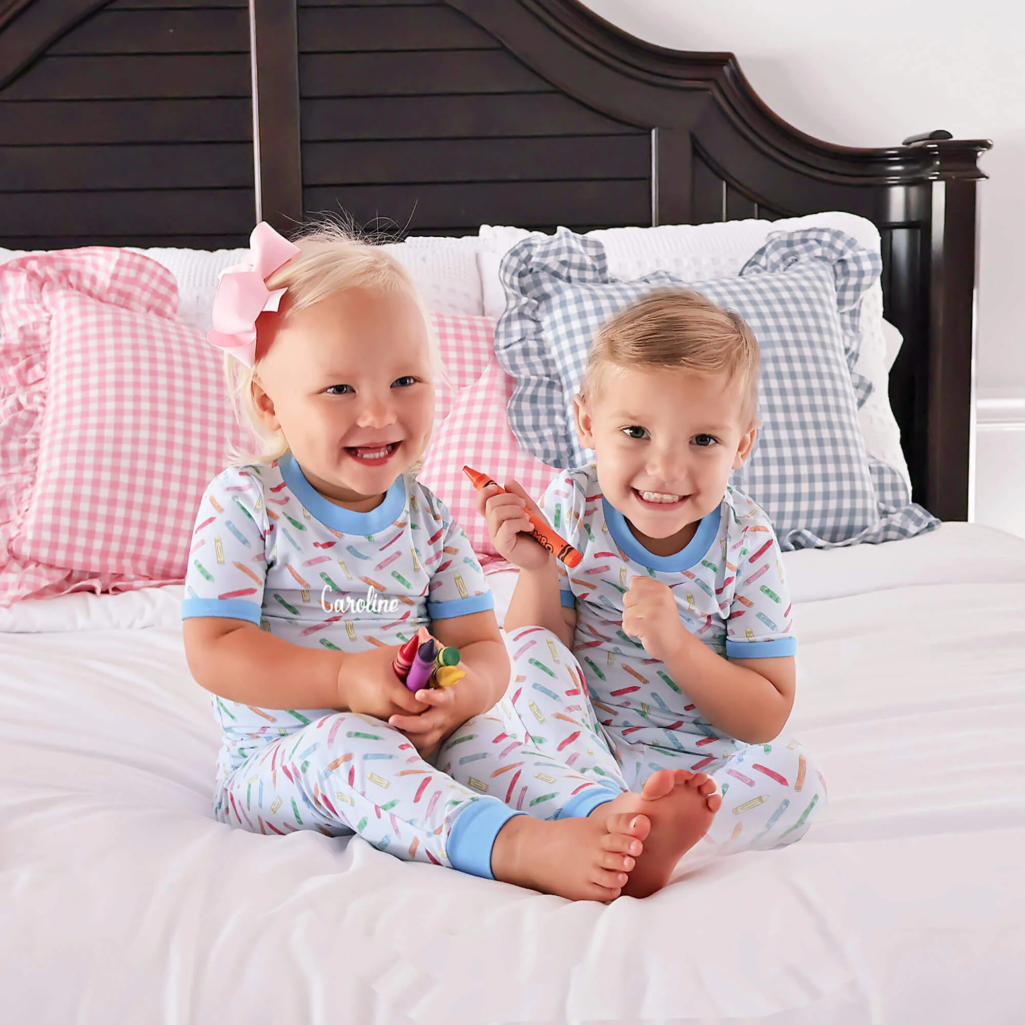 Colorful Crayon Pajamas | Classic Whimsy