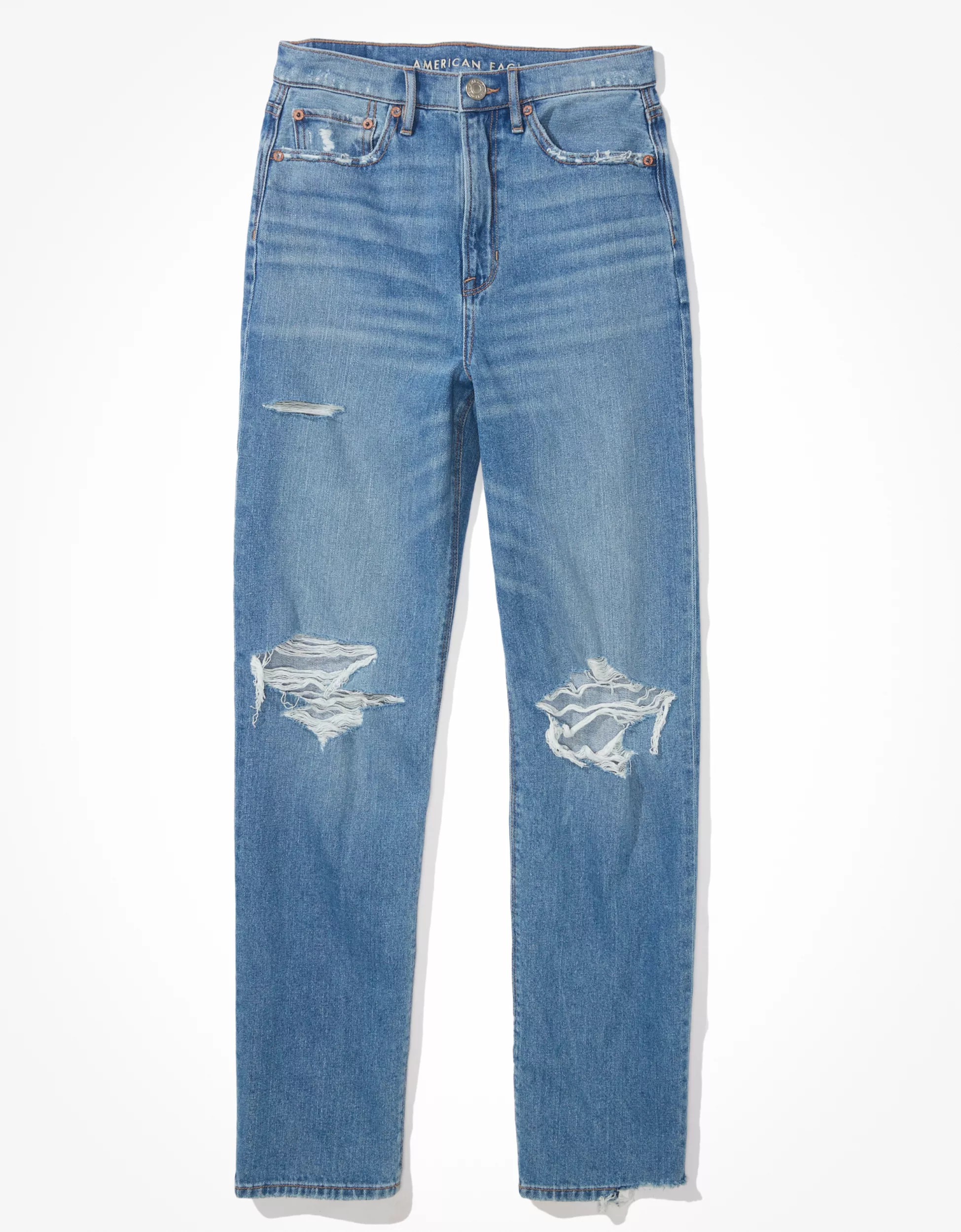 AE Ripped Baggy Mom Jean | American Eagle Outfitters (US & CA)