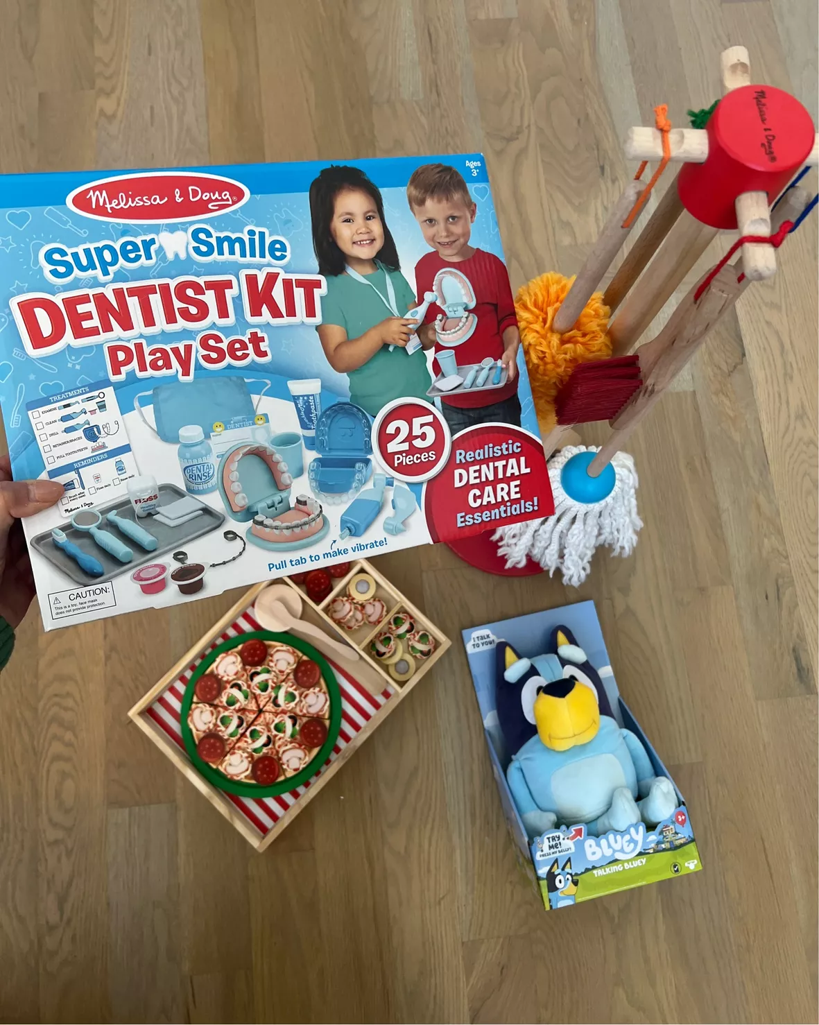Melissa & Doug Super Smile Dentist Kit Play Set 25 Pc Accessories Brand New