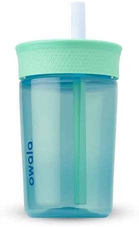 Owala Kids Insulation BPA-Free Plastic Tumbler with Spill Resistant Flexible Straw, Easy to Clean... | Amazon (US)