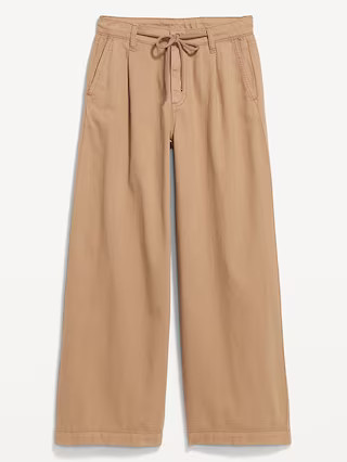 High-Waisted Super Wide-Leg Drapey Pants | Old Navy (US)