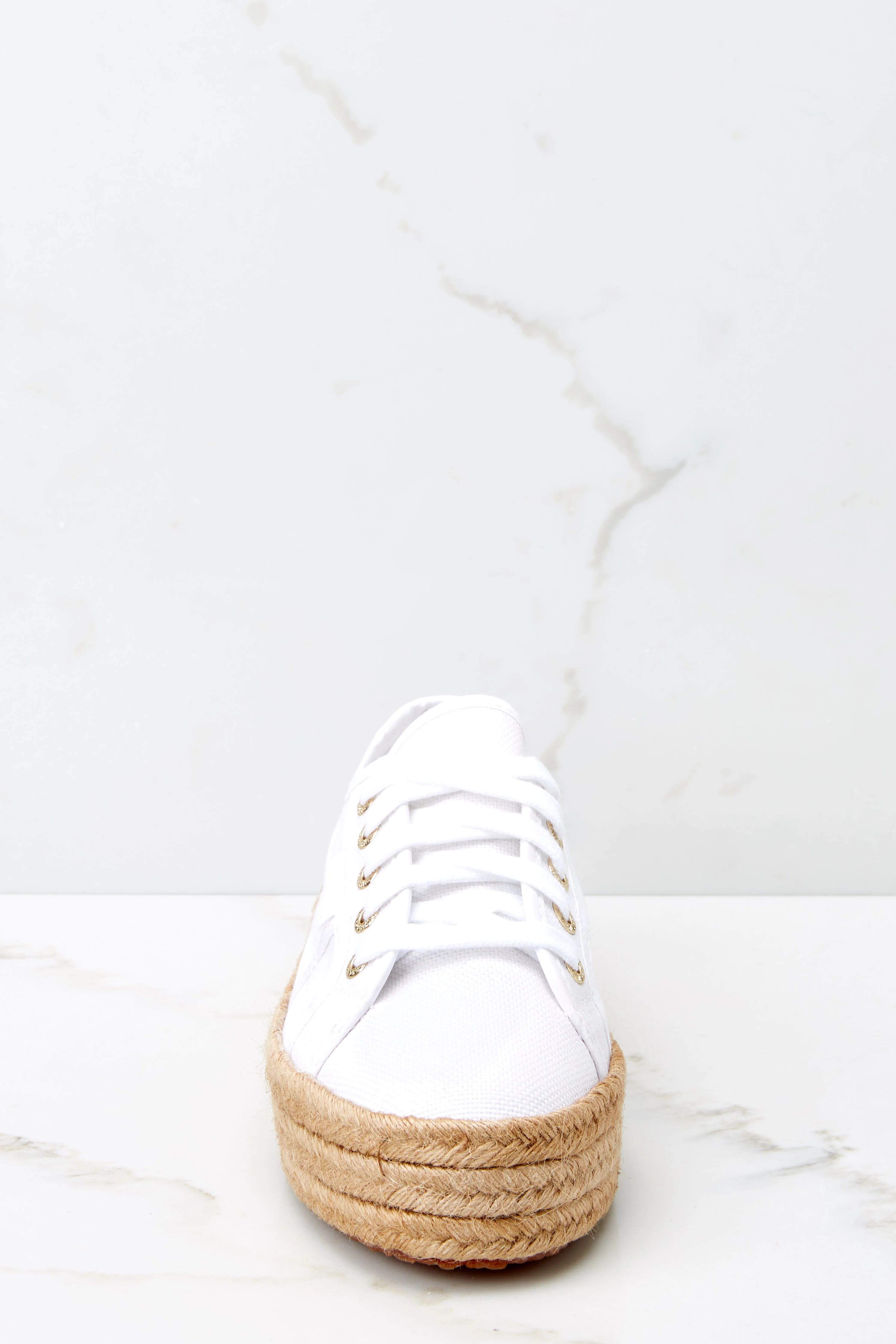 2730 Cotropew White Platform Sneakers | Red Dress 