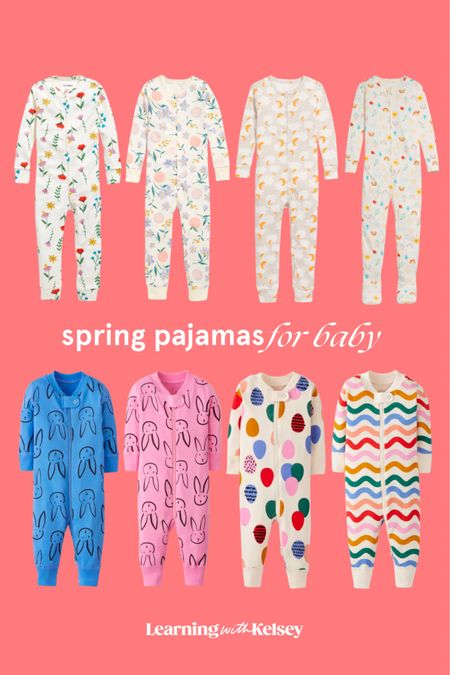 Spring PJs are the cutest! Snuggle up with these picks—I want them all! 🌼🌸 

spring | baby | pajama sets | toddler | matching pajamas | PJs | holidays | easter

#LTKkids #LTKSeasonal #LTKbaby