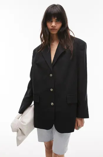 Topshop Oversize Blazer | Nordstrom | Nordstrom