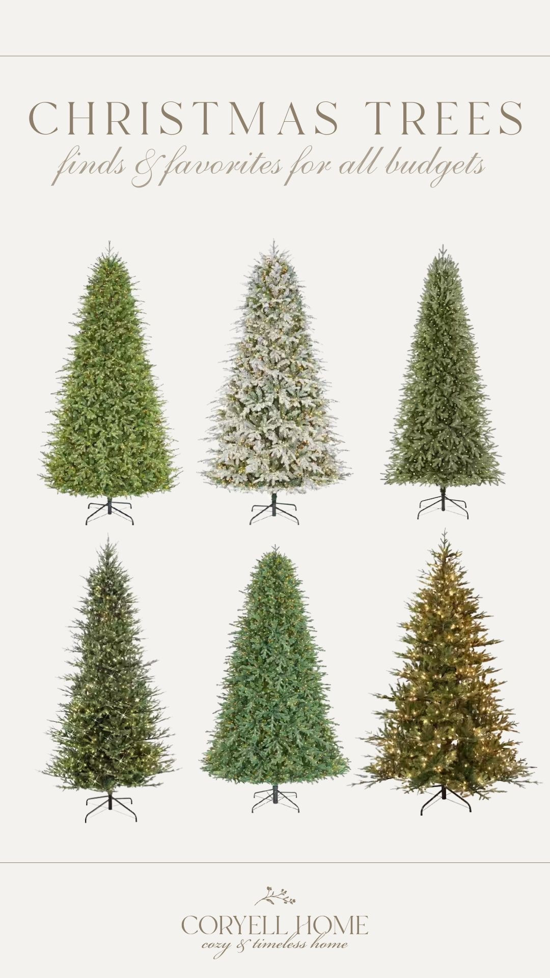 Christmas trees at all price points, heights, and styles. From noble fir to balsam fir they will look elevated in any space and give off the prettiest warm glow! The grand duchess is the most popular tree so far which we have in our living room! It seriously so stunning!!

#LTKHome #LTKStyleTip

#LTKStyleTip #LTKHome #LTKSeasonal