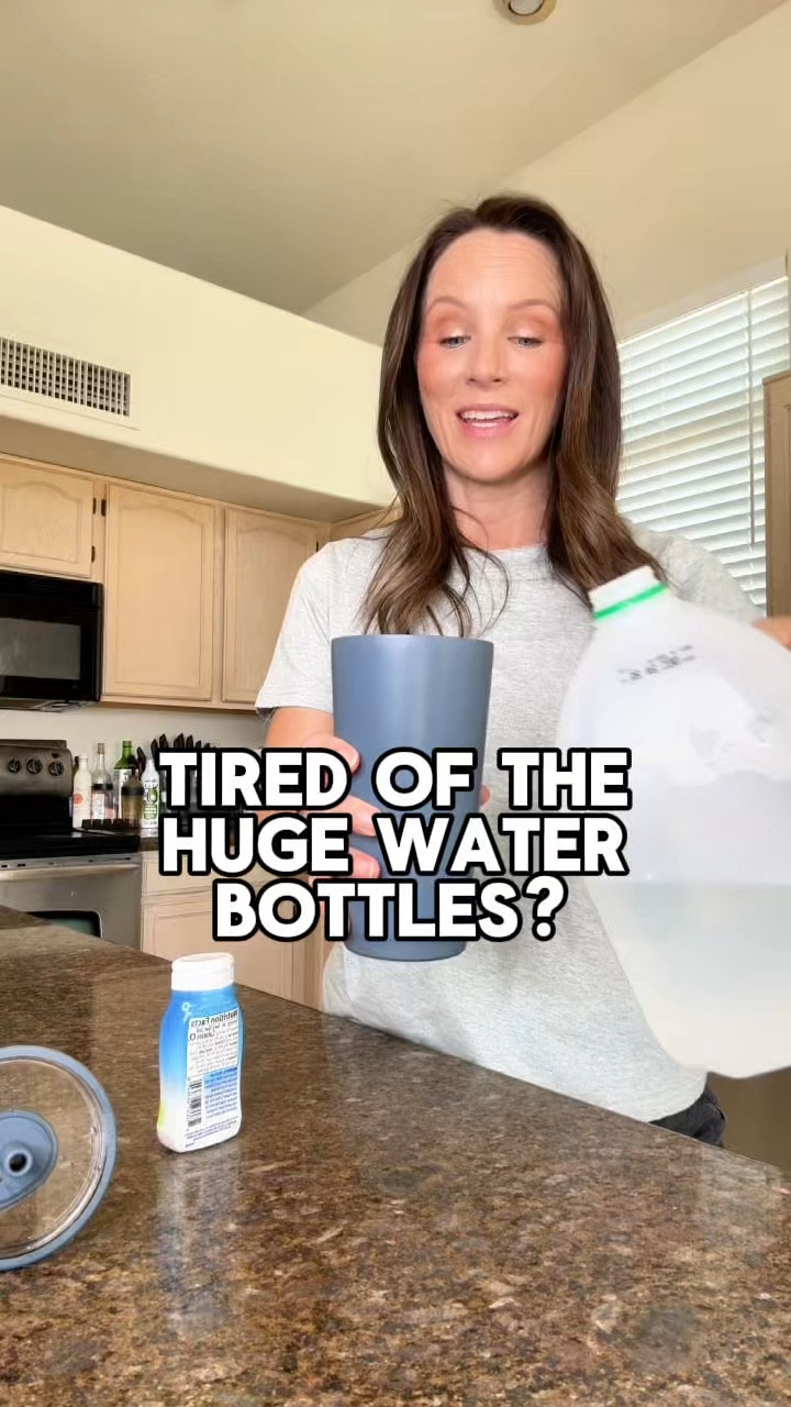 I know those giant water bottles are everywhere right now, but I just don’t live like that. This 20oz HydroJug tumbler makes so much more sense for me. It’s easy to carry, keeps my drink cold for hours, and I actually refill it more because it’s not overwhelming. The bendy straw is my favorite part.

#hydrojug #watertumbler #watercup #reusablewaterbottle 

#LTKmomlife #LTKOver40 #LTKdayinmylife