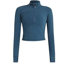 Vsaiddt Women's Athletic Half Quarter Zip Pullover Sweatshirt Quick Dry Workout Jackets Yoga Running | Amazon (US)