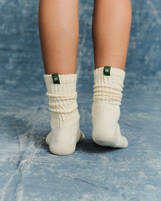 Vintage Socks - Cream | Daily Drills LLC