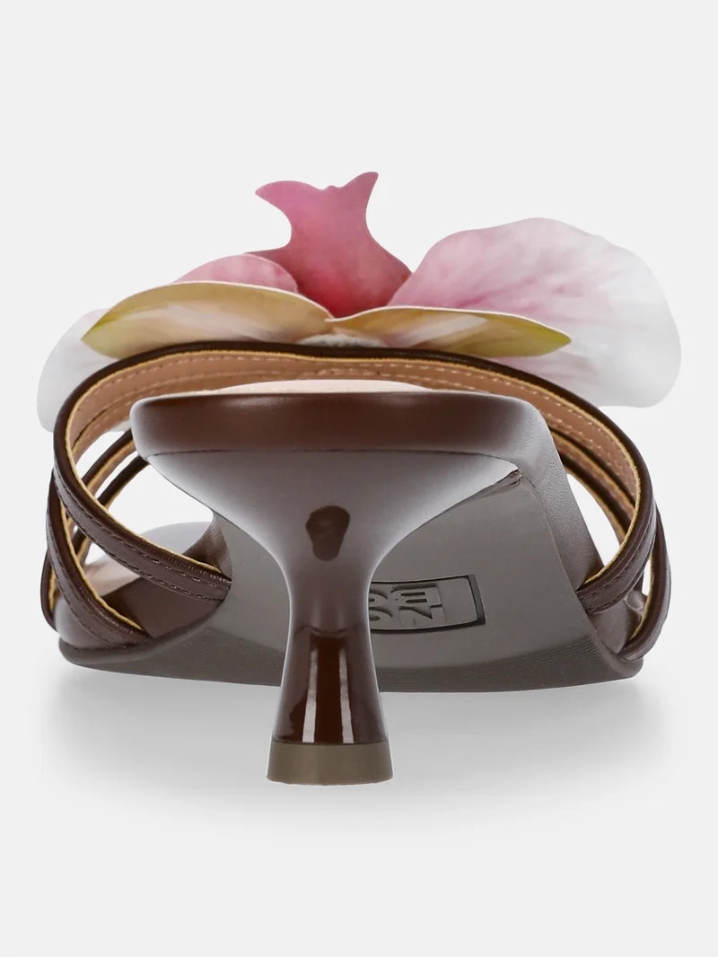 No Boundaries Women's Floral Heels | Walmart (US)