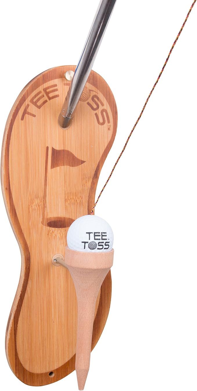 Tiki Toss Golf Ball Deluxe Toss Game - Indoor or Outdoor Family Fun Backyard Games for Kids and A... | Amazon (US)