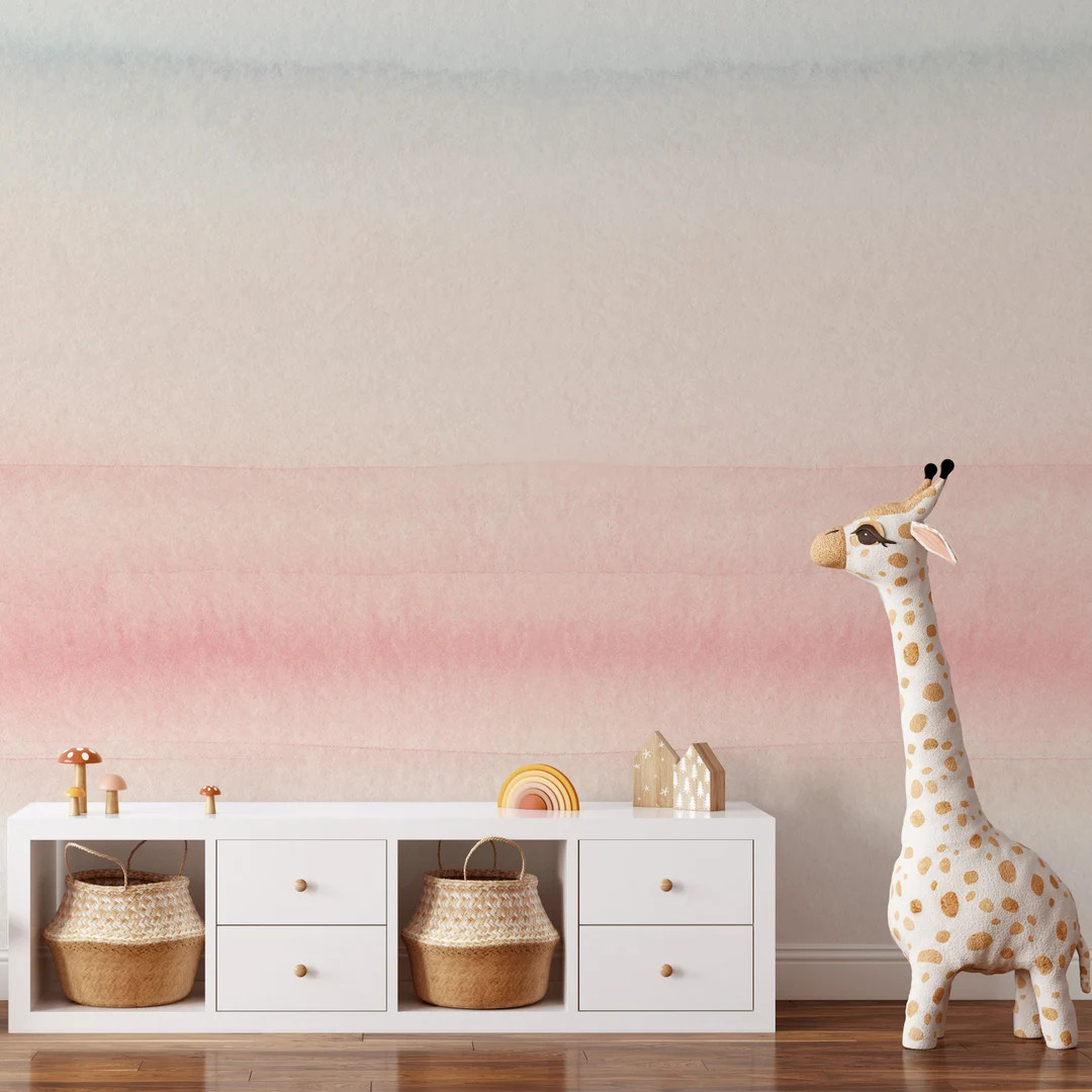 Watercolor Rainbow Wall Mural | Urbanwalls - Etsy | Etsy (US)