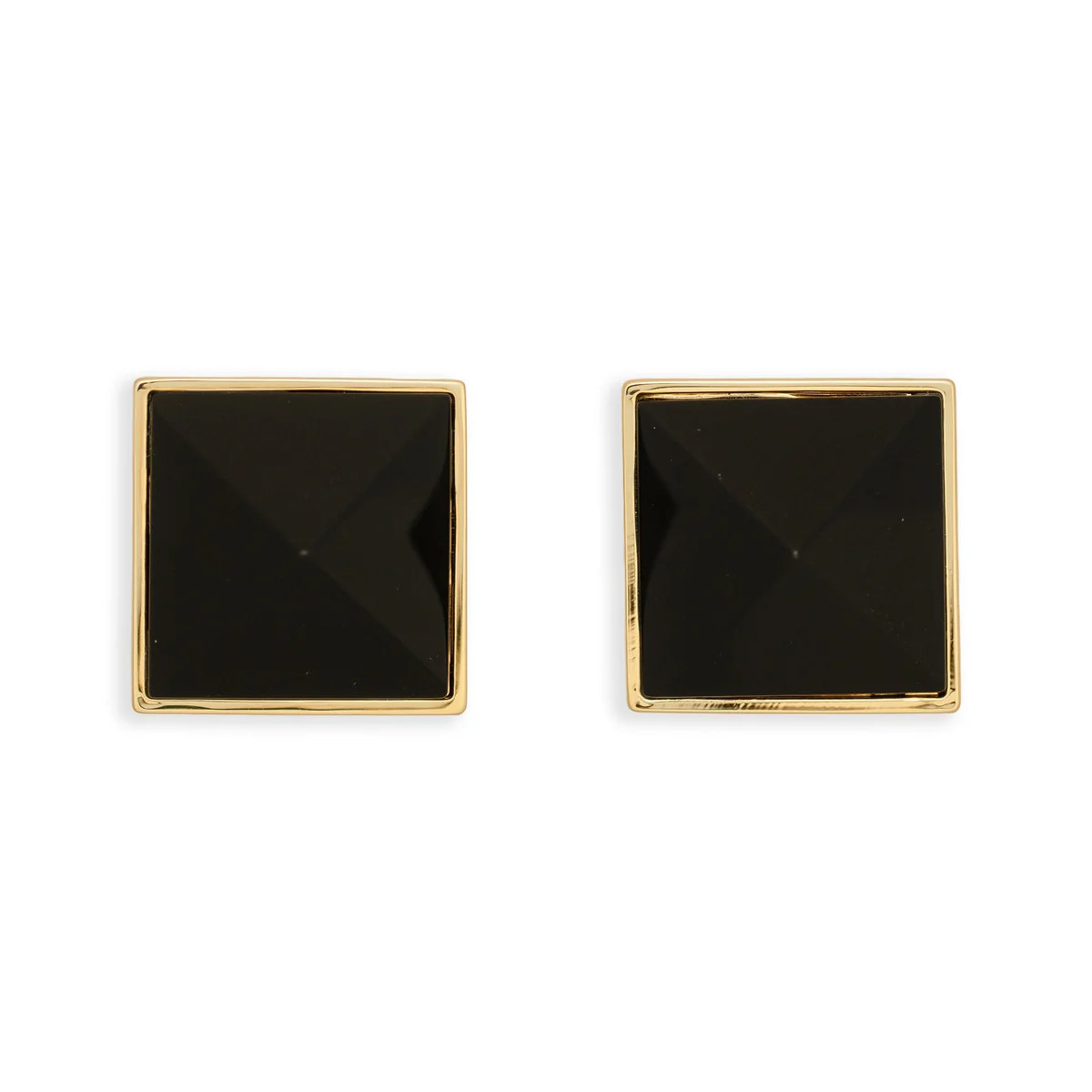 Pyramid Studs - Onyx Grande | Erin Fader Jewelry Design