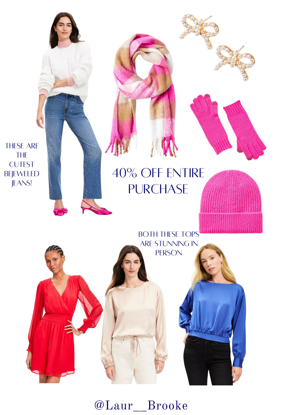 Loft Friends & Family Sale 

Bejeweled Denim | Winter Gear | Workwear | Holiday 

#LTKFindsUnder50 #LTKWorkwear #LTKSaleAlert