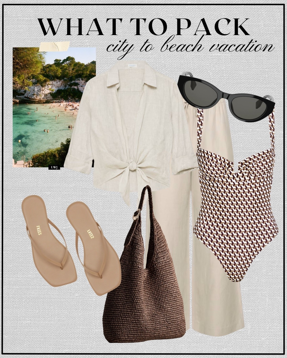 Beach vacation outfit 

#LTKTravel