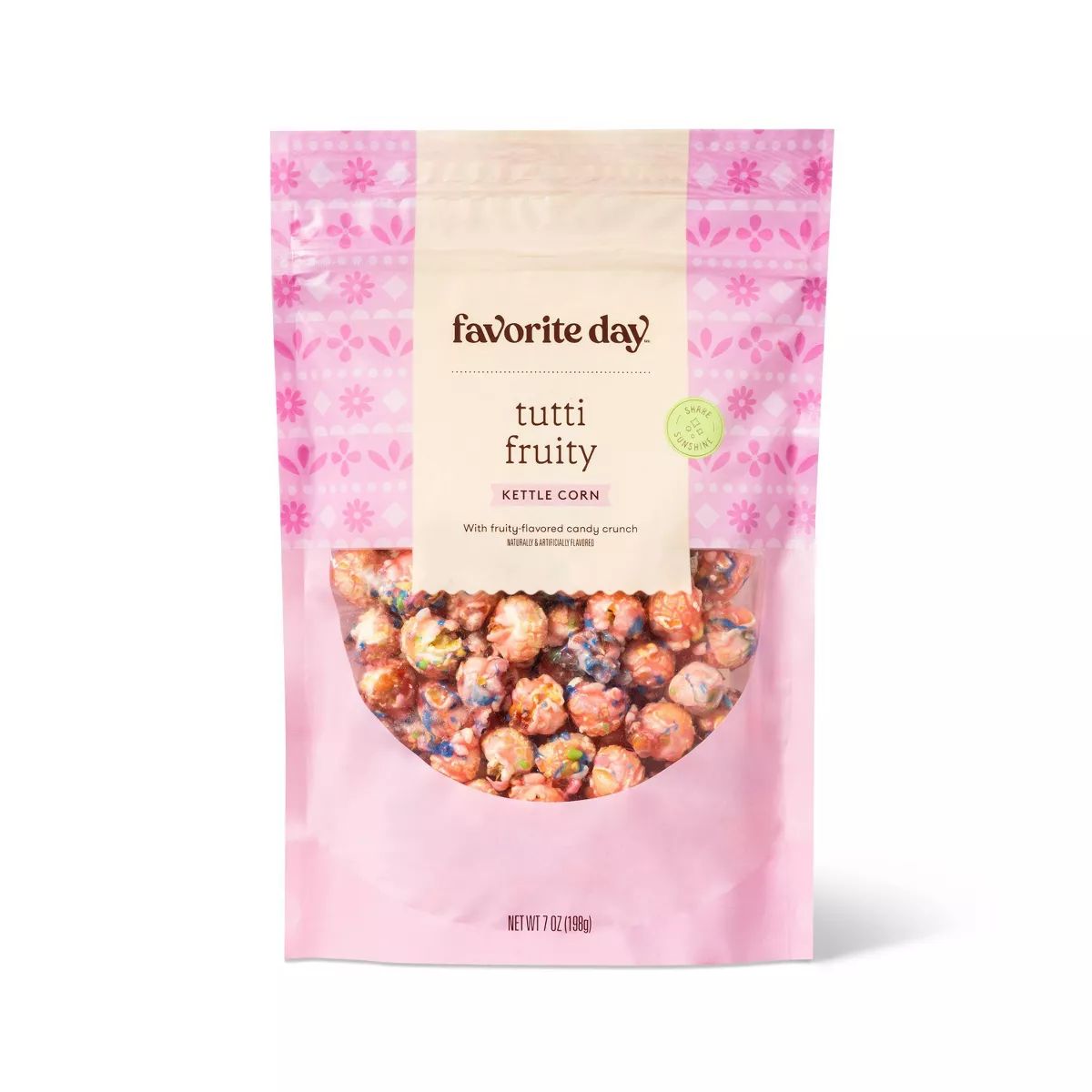 Spring Pink Strawberry Kettle Corn with Candy - 7oz - Favorite Day™ | Target
