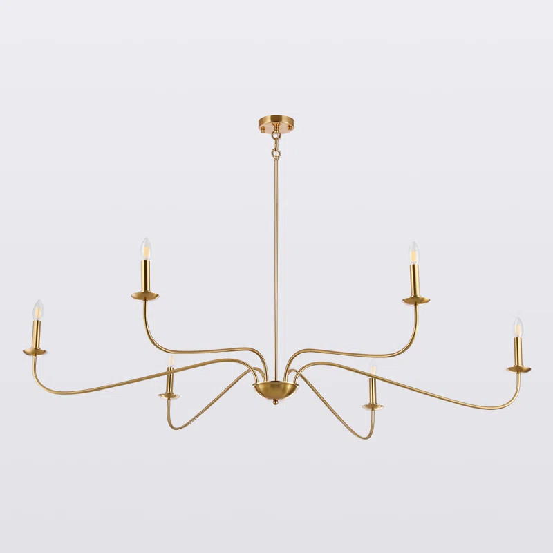 Lucca 6-Light Chandelier Elegant Traditional | Wayfair North America