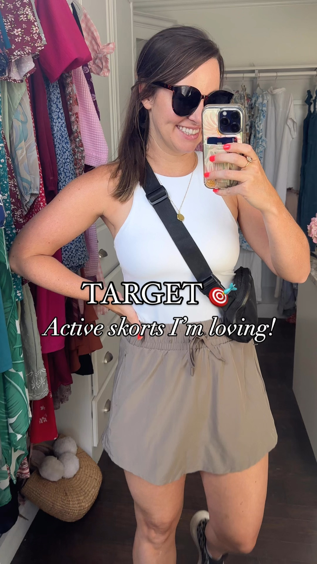 Target active skirts I’m loving! Paired with my favorite workout tank tops with built in bras! 

Tennis skirts, activewear, target style, mom style, fall fashion, workout clothes, high neck tank top, Amazon sunglasses, leopard adidas tennis shoes 

#LTKStyleTip #LTKFitness #LTKActive