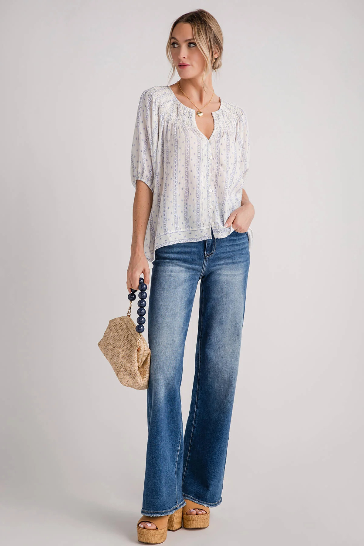 Olivaceous Claire Top | Social Threads