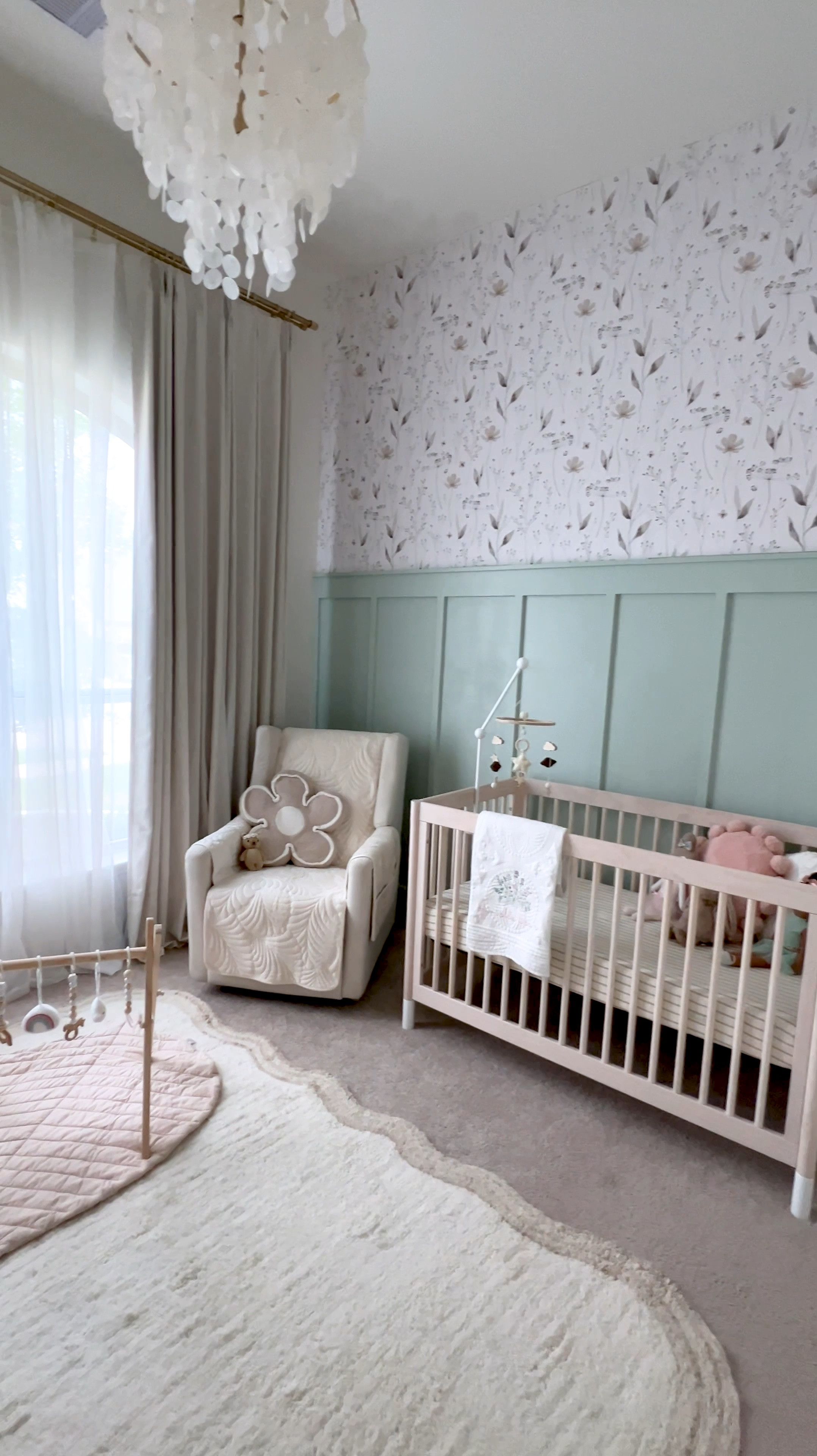 Baby girl nursery. Nursery decor ideas. Girl bedroom. #babynursery #babygirlnursery 

#LTKBaby #LTKHome #LTKKids