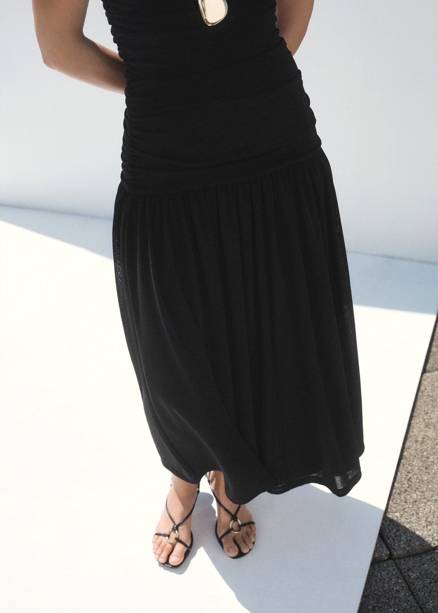 Heeled sandal with hoop detail - Women | MANGO USA | Mango (US/MX/AU)