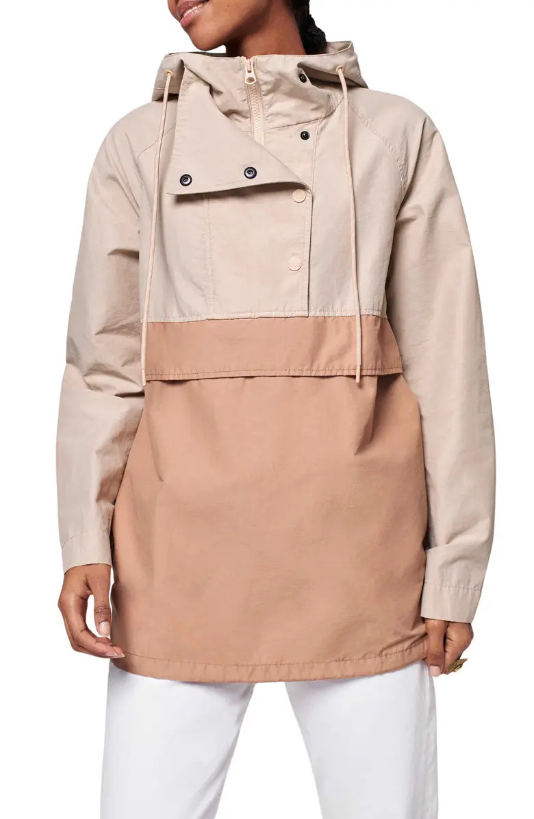 Day Trek Organic Cotton Blend Anorak | Nordstrom