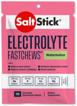 SaltStick   FastChews Chewable Electrolyte Tablets - 10 Tablets | REI