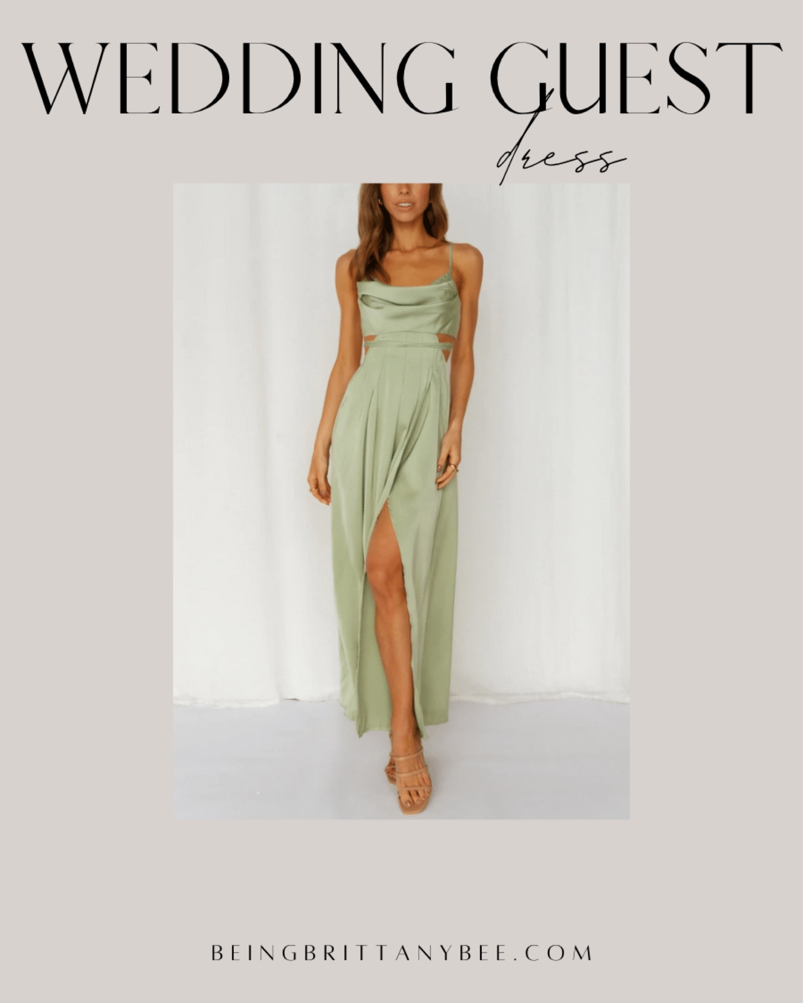 Wedding guest dress, formal dress, spring dress 
#BeingBrittanyBee 

#LTKwedding #LTKunder100 #LTKSeasonal