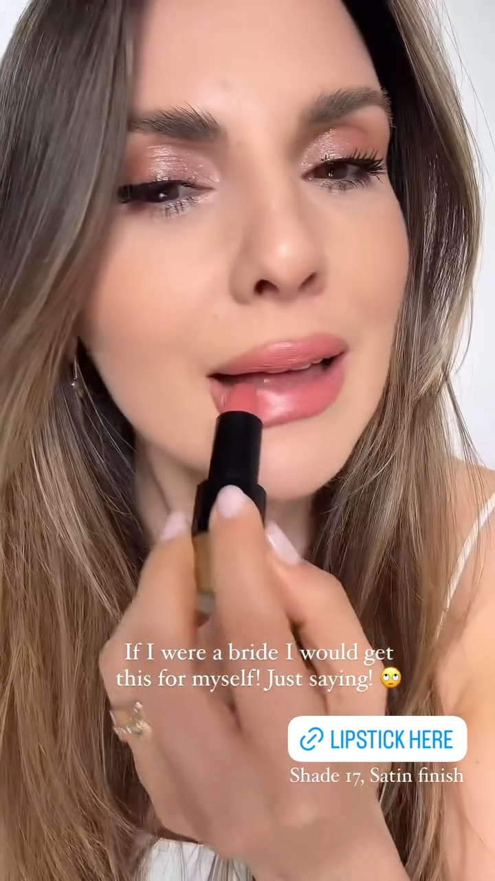 If I were a bride I would get this for myself! Just saying! 🙄 Shade 17, Satin finish @hermes