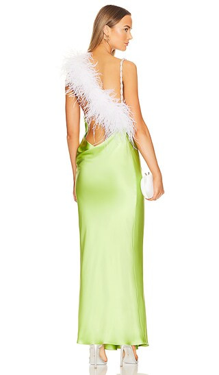 Hailey Gown in Lime Green | Revolve Clothing (Global)
