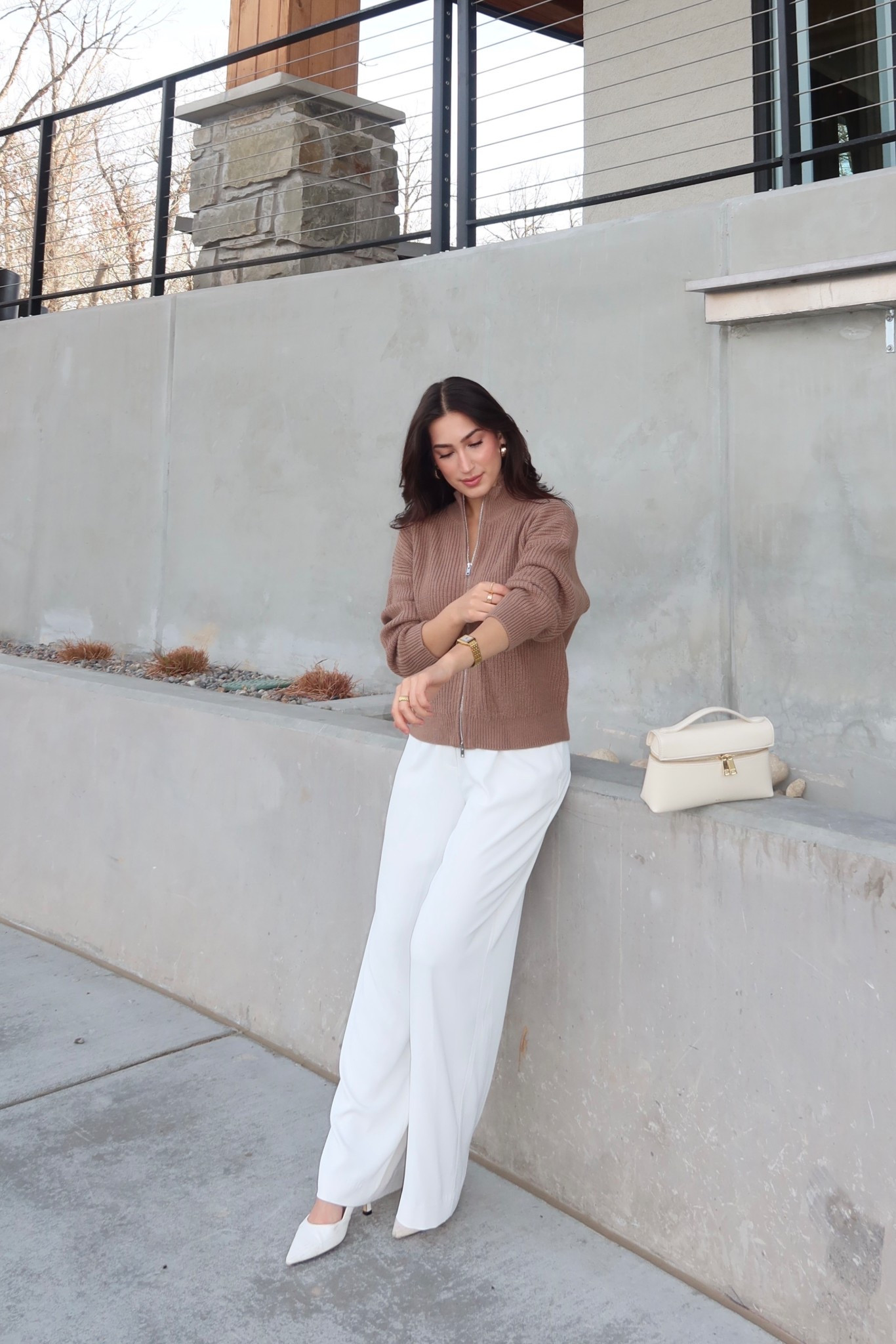 Elegant Sweater Look