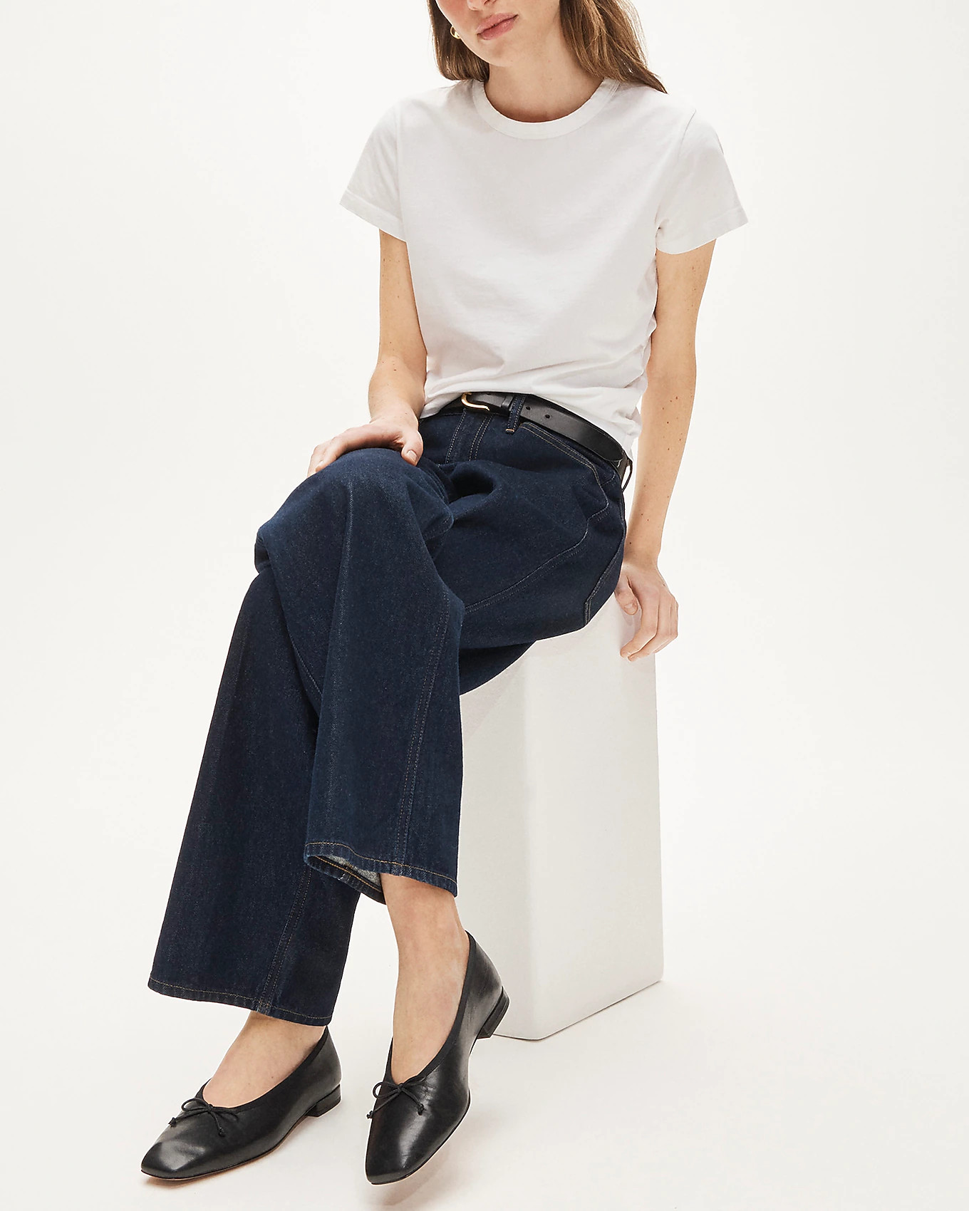Sophie ballet flats in leather | J. Crew US