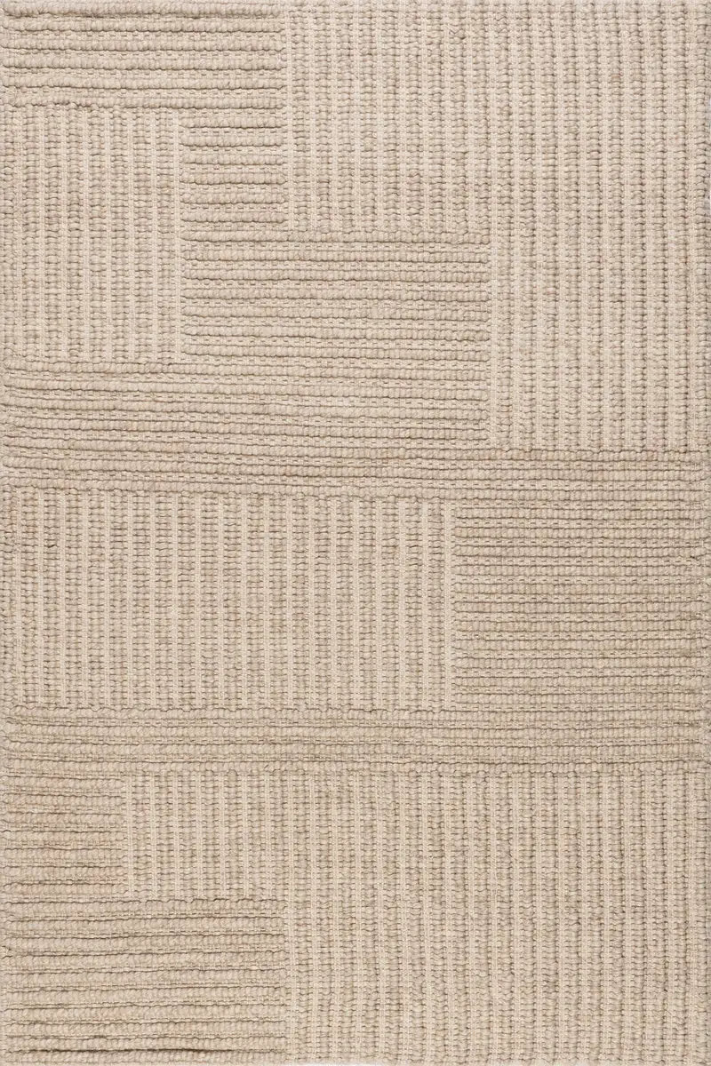 Skye Modern High-Low Rug | Ivory | Rugs USA