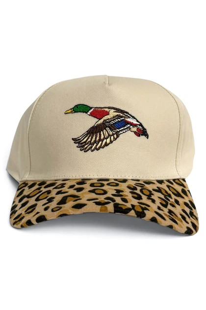 Quack of Dawn Leopard Mallard Hat | The Willow Tree