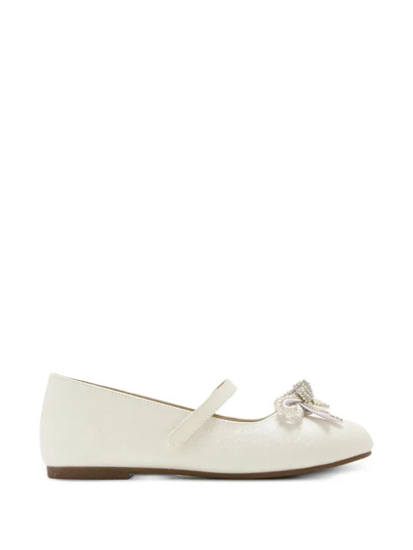BabyWalker Bow Strap Ballet Flats | White | FARFETCH | Farfetch Global