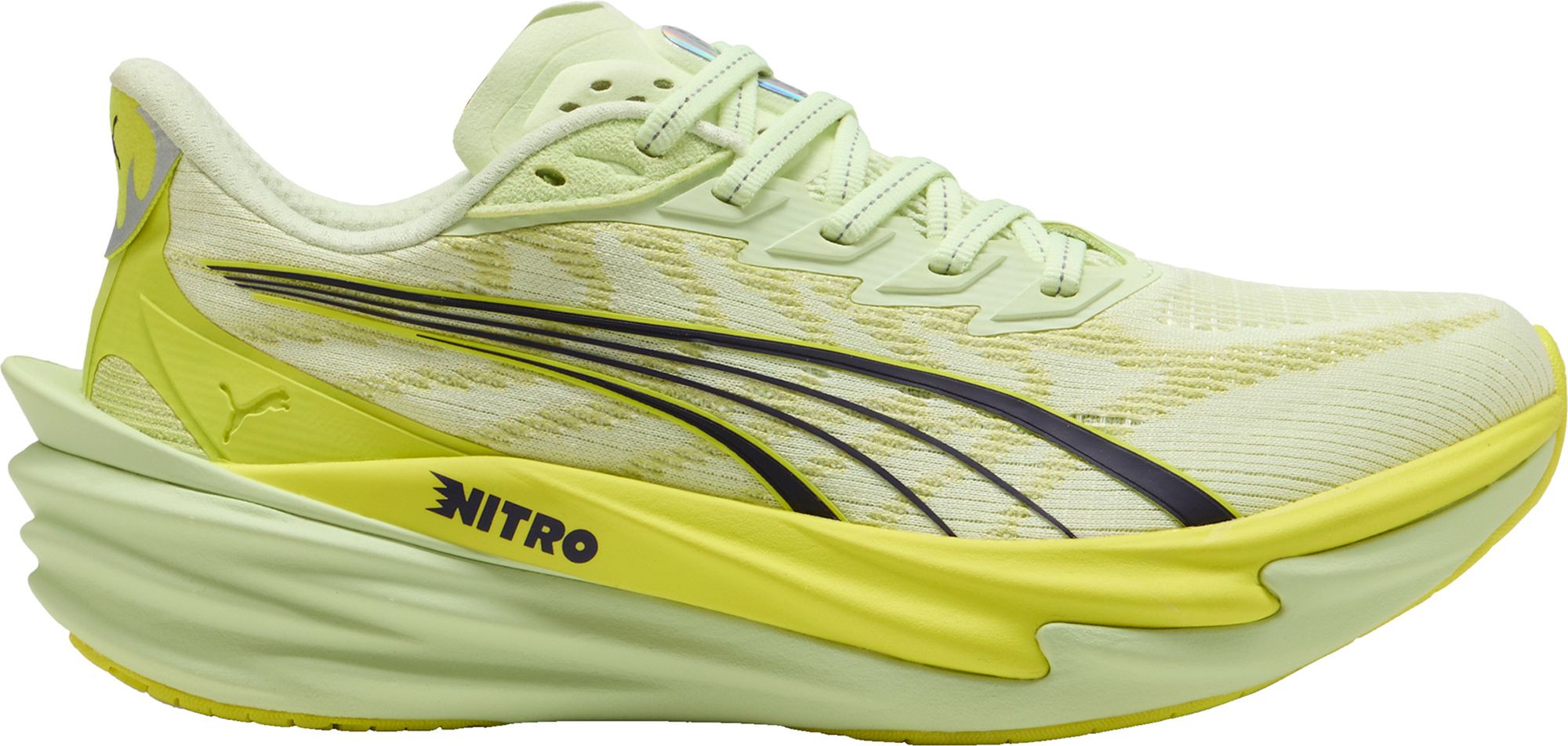 PUMA Women's Deviate 4 Running Shoes, Size 8.5, Apple Spritz/Lux Lime | DICK'S Sporting Goods