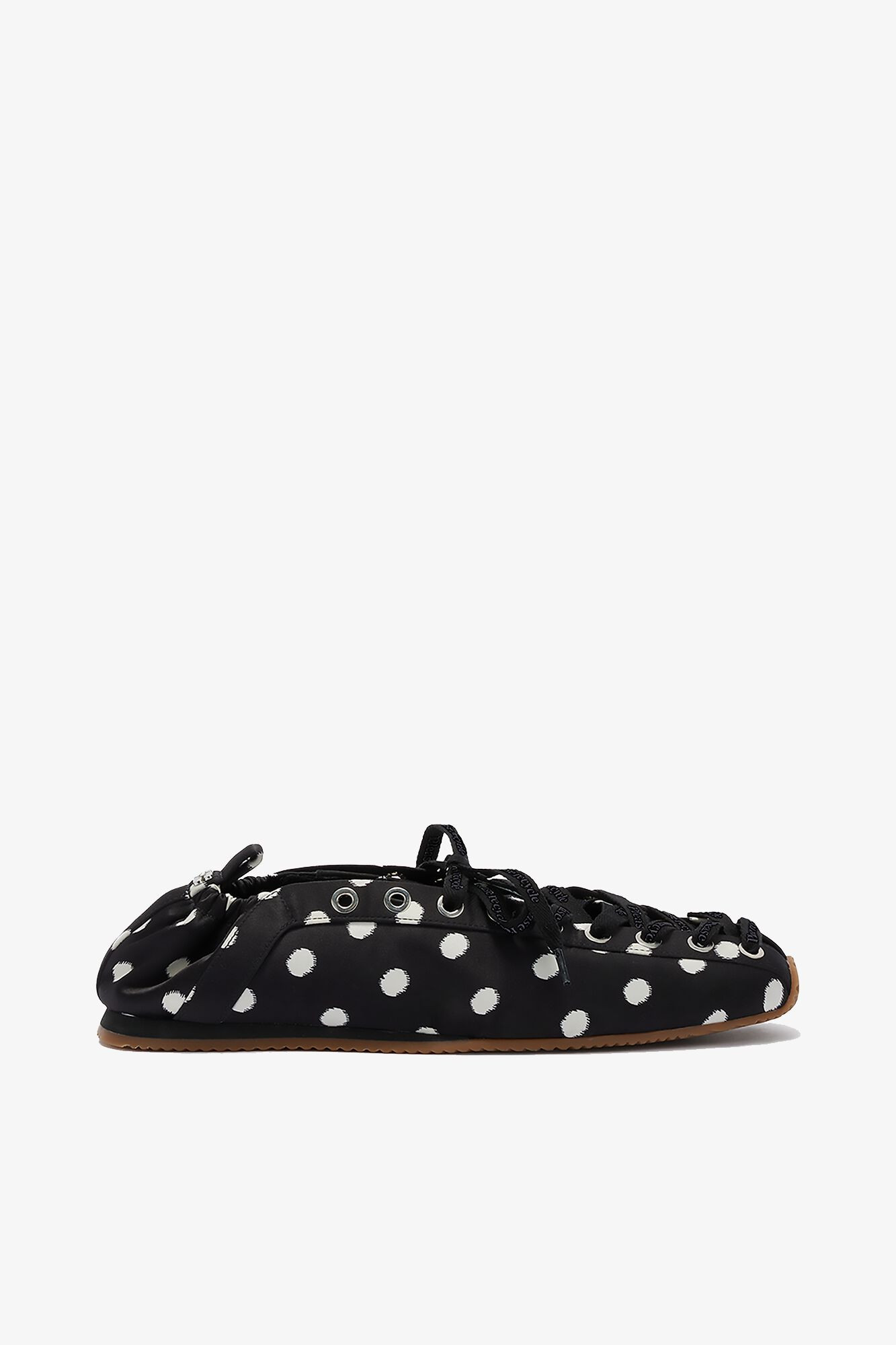 Sporty Ballerina in Black Dots | Ganni