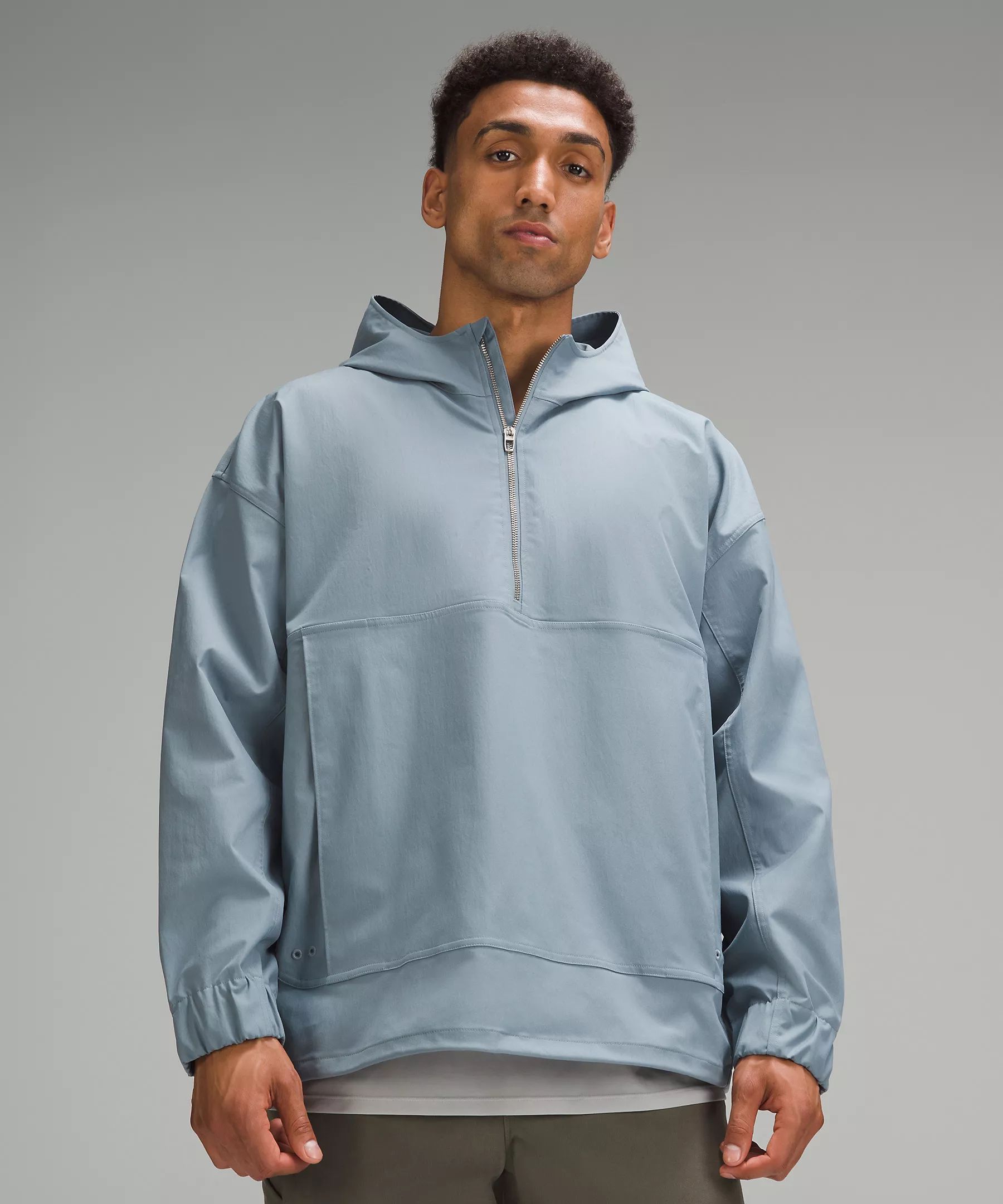 Smooth Twill Half-Zip Anorak | Men's Hoodies & Sweatshirts | lululemon | Lululemon (US)