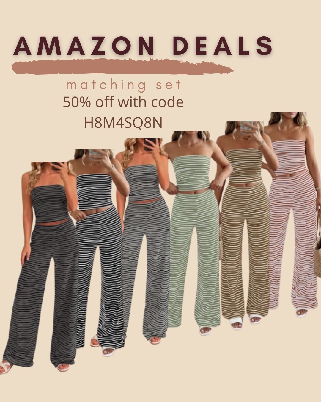 $19 ends 5/15

Amazon set
Amazon fashion
Amazon deals
Matching set
Lounge set

#LTKSaleAlert