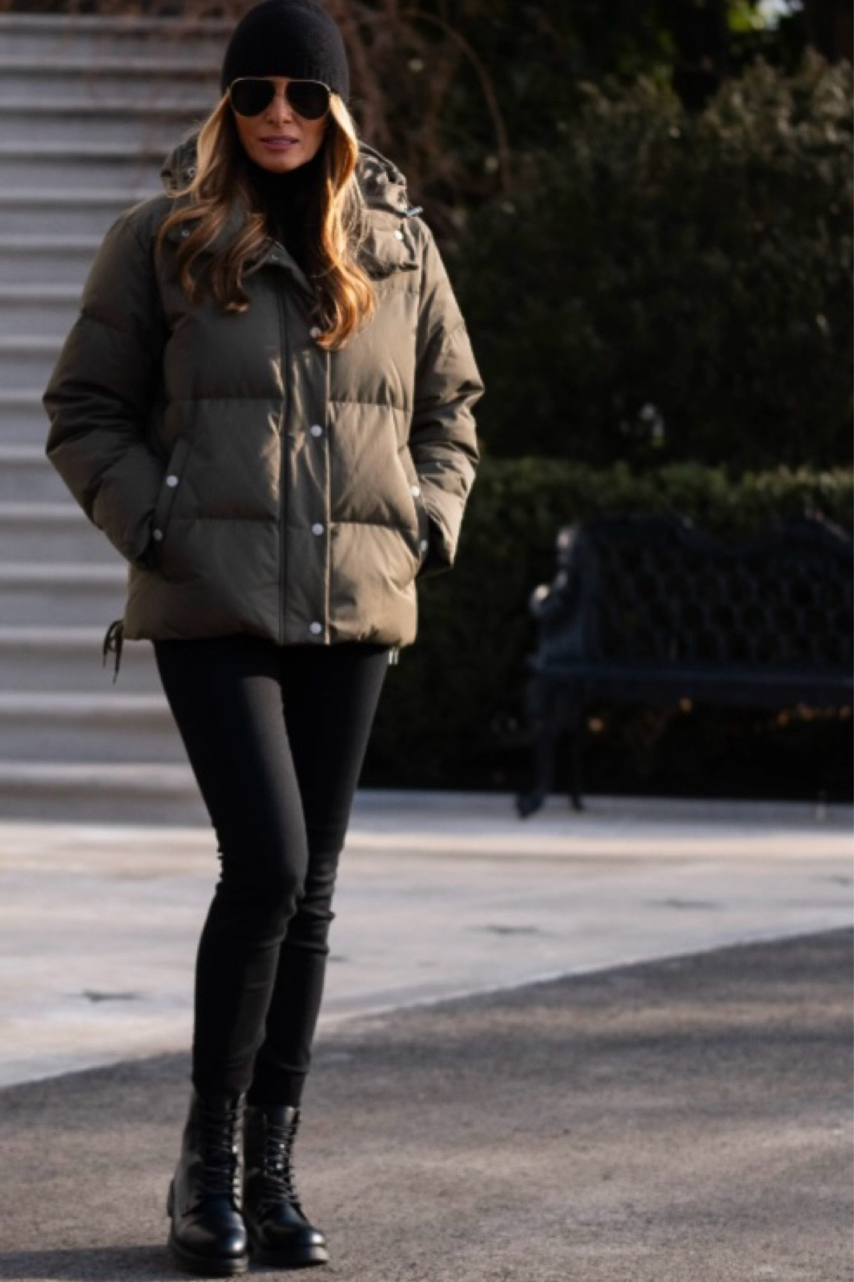 Skinny Jean Style Inspo for the winter! Melania Trump - Style Icon. 

#skinnyjeans #winteroutfit #style #outfitinspo

#LTKStyleTip