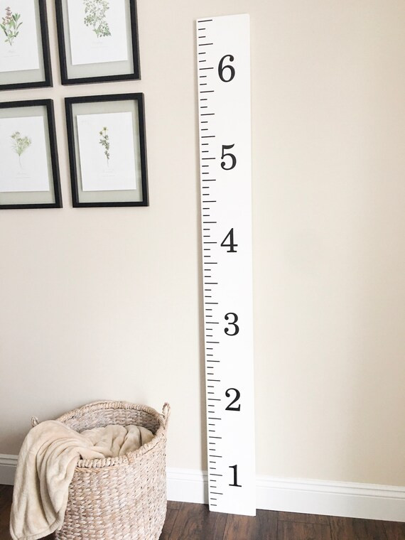 Growth Chart Ruler, Wooden Ruler Growth Chart, Growth Chart, Wooden Growth Chart, Nursery Decor, ... | Etsy (US)