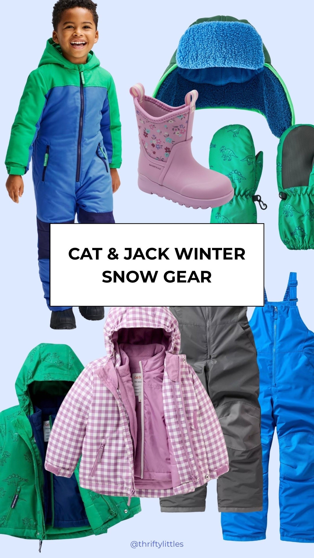Snow day ready! ❄️ Cat & Jack has the cutest coats, snow bibs, boots, and accessories to keep your kids bundled up in the snow.

#LTKmomlife #LTKKids #LTKBaby
