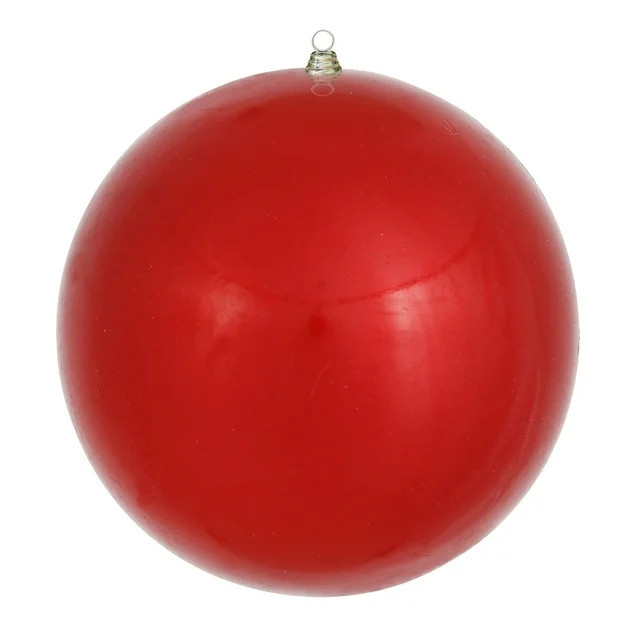 Vickerman 24" Giant Red Ornament. It measures 24 inches in diameter and is made with shatterproof... | Walmart (US)