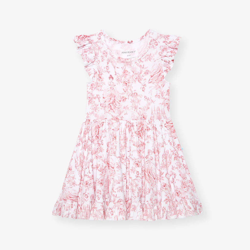 Cap Sleeve Girl Twirl Dress | Antoinette | Posh Peanut