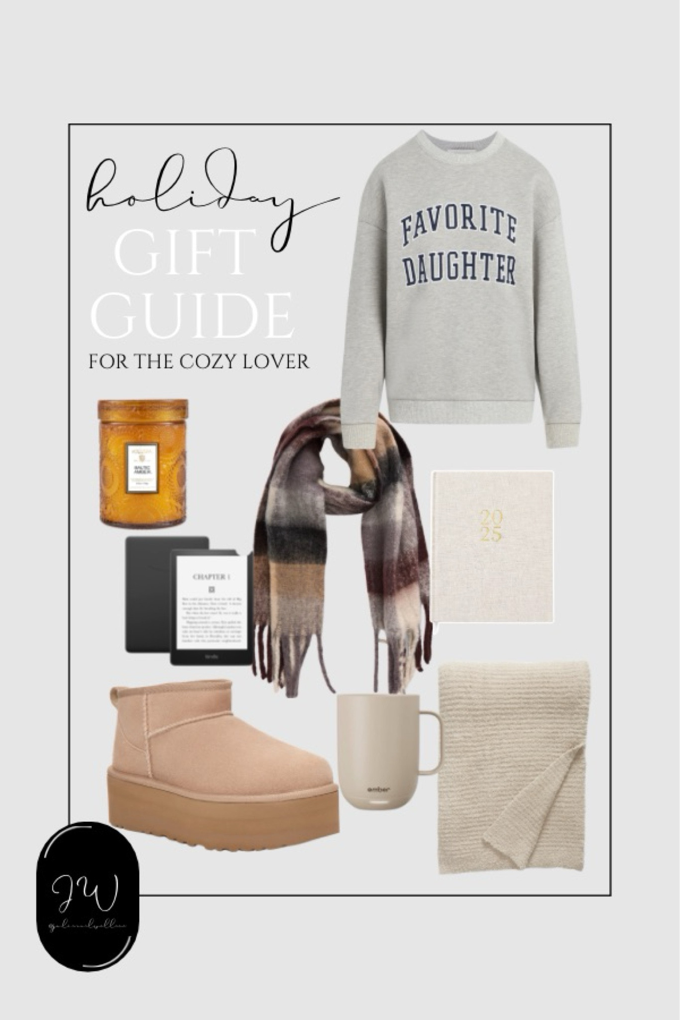 Gift guide for the cozy girl 
Kindle, uggs, heated mug 

#LTKHoliday #LTKCyberWeek #LTKGiftGuide