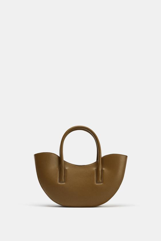 OVAL MINI TOTE BAG | Zara AU