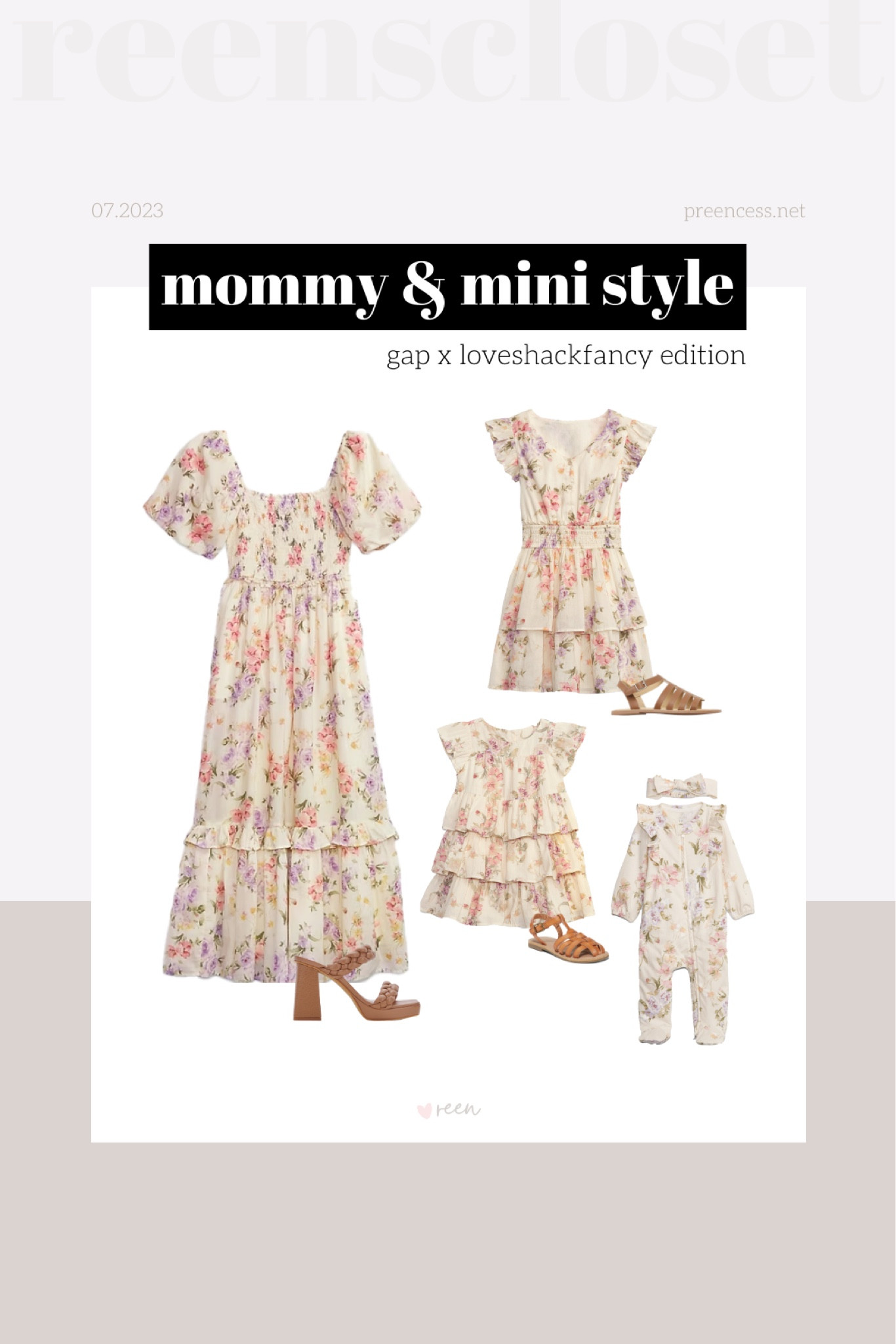 The GAP × LoveShackFancy collab is a girly girl’s dream! 🌸 

This floral pattern is my favourite out of the collection and is available for babies, toddlers and kids (and for the ladies, of course). Sizes are selling out fast so act quick. Happy shopping! 🤍

#LTKfamily #LTKkids #LTKbaby