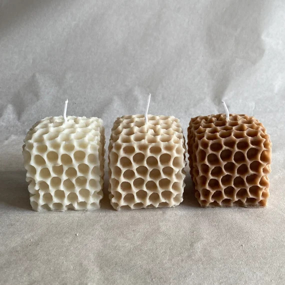 Honeycomb Candle  Honeycomb Candle  Handmade Candle  Bubble | Etsy | Etsy (US)