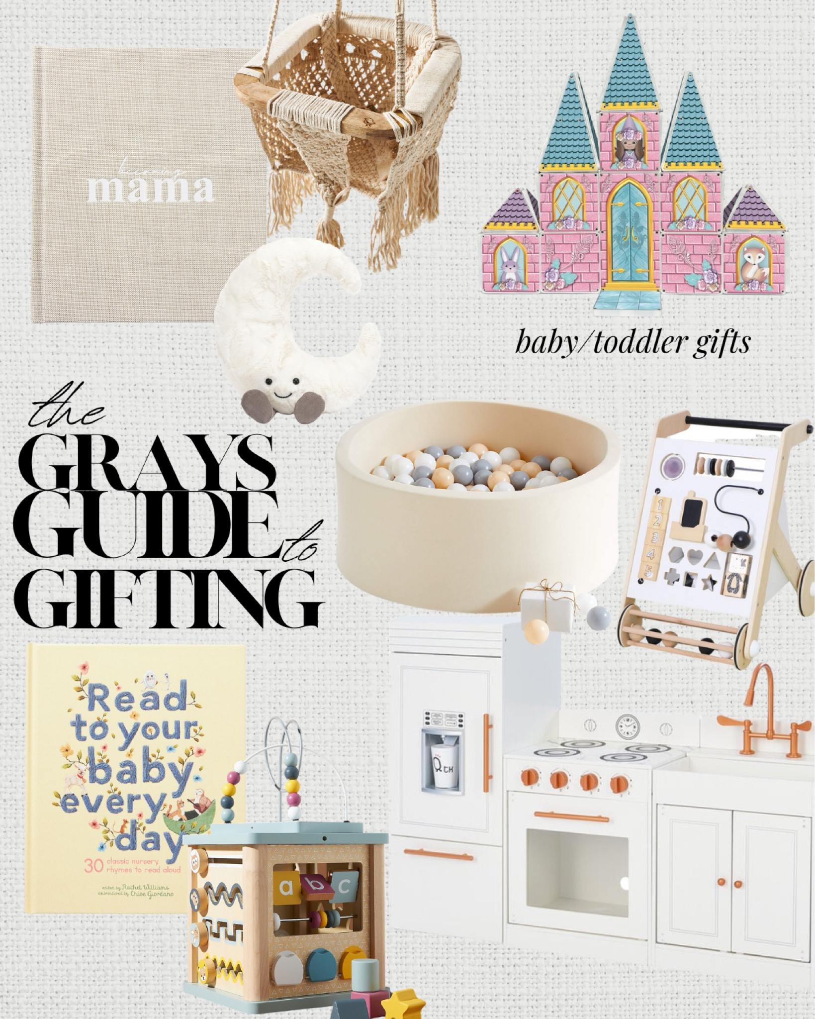 Baby and toddler gifts 

#LTKbaby #LTKkids #LTKGiftGuide